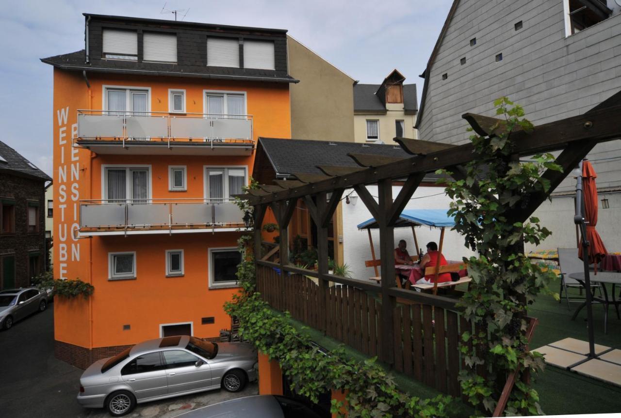 Weinstube Pension Moselbluemchen Zeltingen-Rachtig Bagian luar foto